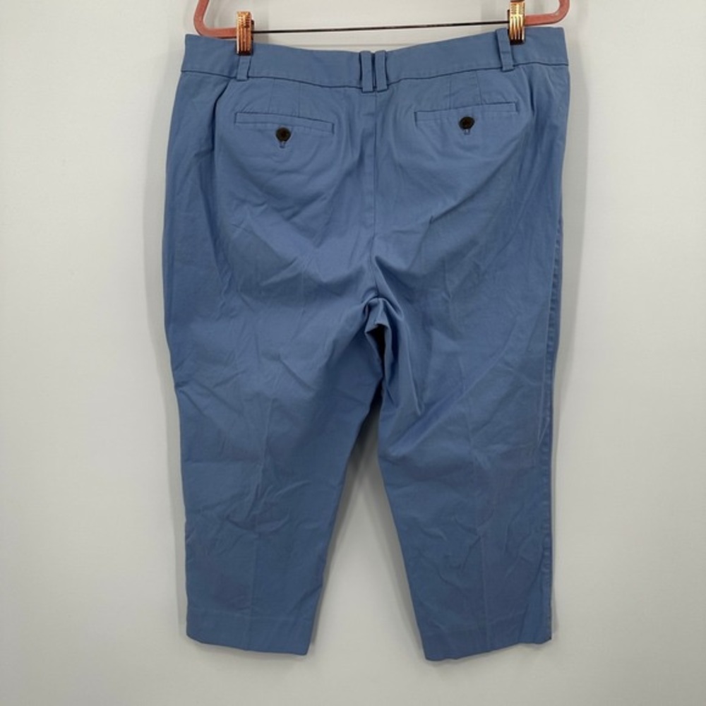 Light Blue Cropped Women's Pants - Picture 4 of 4